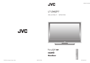 JVC LT-Z46ZF7 LCD TV User Guides | Manualzz