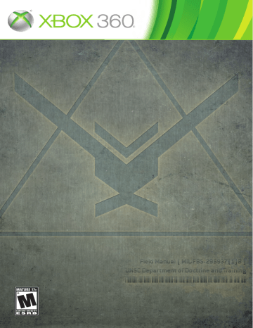 Games Microsoft Xbox Halo: Reach Owner's Manual | Manualzz