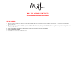 Milli 2265529 Voir Wall Top Assemblies Lever Porcelain Handles Brushed Gunmetal Installation Instructions