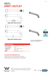 Mizu 9505288 Drift Curved Wall Bath Set 250mm Chrome Technical Guide
