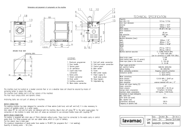 Primus / Lavamac LH95 Installation Manual | Manualzz