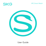 SKG V9C Smart Watch for Men Women User Guide