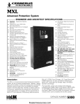 CERBERUS PYROTRONICS MXL Advanced Protection System Owner&rsquo;s Manual