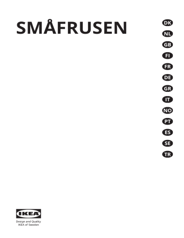 IKEA 104.947.70 SMÅFRUSEN Under Counter Fridge Manuel utilisateur | Manualzz