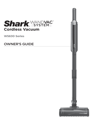 Shark WS630 Series WANDVAC System User Manual | Manualzz