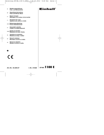 Spazzole Di Carbone Per Einhell BMX 1100 E E TC-MX 1100 E - Ricambio - Foto 7