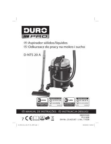 10 Sacchetti Aspirapolvere Kallefornia K184 Compatibili Duro Pro D-NTS 20 A - Carta Ecologica, Capacità 12 L, Classe L