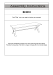 Noble House 7243 Sanibel Teak Finish Instructions