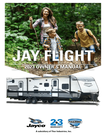 Jayco Jay Flight 2023 Owner's Manual | Manualzz