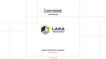 Lightware UCX-4x3-HC40 User Manual | Manualzz