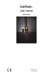 Barbas BOX 20 55 User Manual