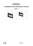 Barbas BOX-30 75 Installation Manual