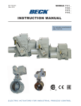 Harold Beck &amp; Sons 11-46X Rotary Damper Drive Instruction Manual