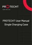 PROTECHT SCC001NA Single Charging Case User Manual