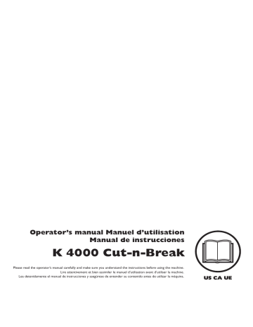 Explanation Of Warning Levels. Husqvarna K 4000, K4000 