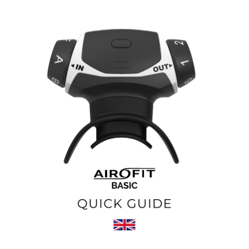 Airofit Basic Breathing Trainer User Guide 