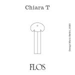 Flos Chiara Table Table Lamp Installation Instructions
