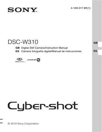 Vista detallada de la cámara digital Sony Cyber-shot DSC-W560