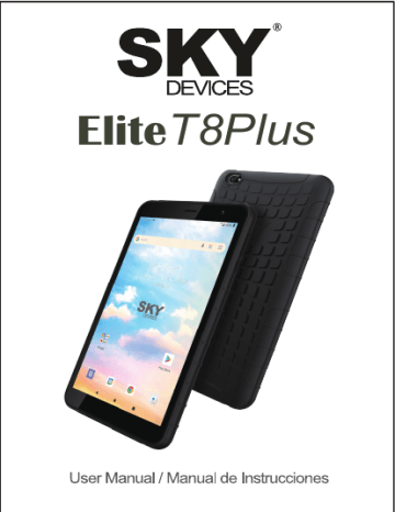 Using the onscreen keypad. SKY DEVICES Elite OctaPlus Tablet, Elite ...