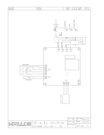Hallde SB-4 Blender Wiring Diagram | Manualzz