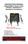 BatteryMINDer 12248 Instruction manual