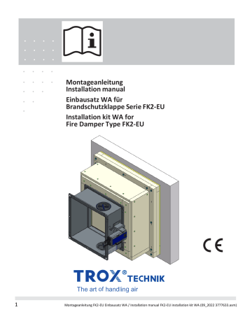 Trox FK2-EU Bedienungsanleitung | Manualzz