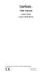Barbas Cuatro-7 60-60 User Manual