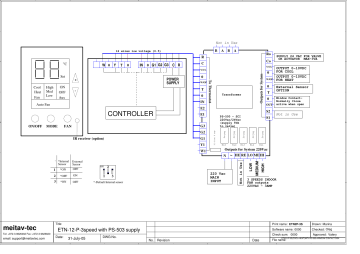 Meitav-tec ETN-12-P-3S Wall-mount thermostat Wiring Diagram | Manualzz