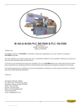 Hyd-Mech M-16A  PLC 100 E200 Manual