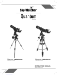 SKY-WATCHER Quantum 150 Refractor Instruction Manual