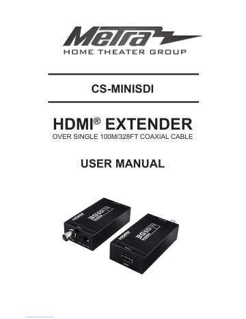 Metra Electronics CS-MINISDI User Manual | Manualzz