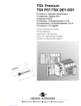 Groupe Schneider TSX P57 Benutzerhandbuch