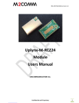 M2COMM Uplynx-M-RCZ24 User Manual | AI Chat &amp; PDF Download