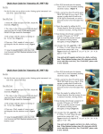 vinmetrica SC-300 Quick Start Manual