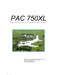 PAC 750XL Owner's Manual - Aircraft Specs &amp; Features
