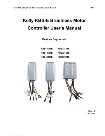 Kelly KBS72151E User Manual | Manualzz
