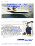 PATHFINDER 2200 Owner's Manual