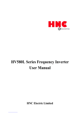 HNC Electric HV580L-7R5G3 User Manual