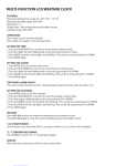 Ultronic CL-266 Instructions