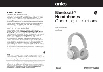 Kmart anko bluetooth online headphones