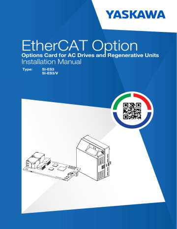Yaskawa Network Communications Options Installation manual | Manualzz