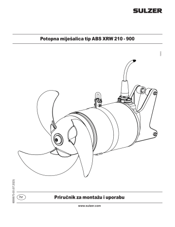 Sulzer Submersible Mixer Type ABS XRW 210 - 900 Uputstvo za upotrebu | Manualzz