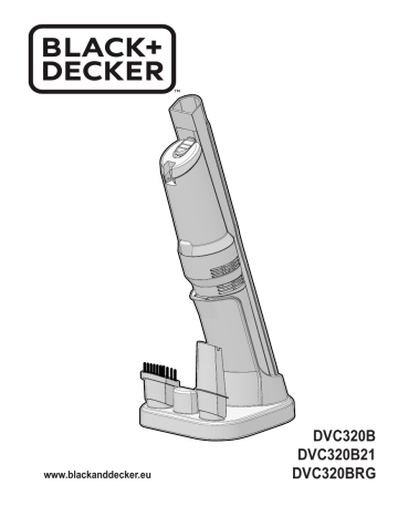 Black Decker Black Decker DVC320BRG-QW 12V/2.0Ah Slim Şarjlı El Süpürgesi, Gül K