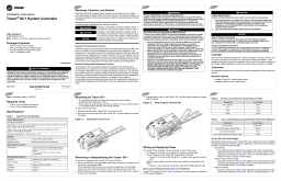 Trane Tracer SC - Manual, Getting started guide, Operation manual