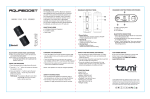 Tzumi AquaBoost Wireless Bluetooth Speaker User Guide