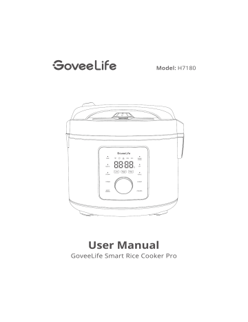 Govee Smart Gooseneck Kettle Model H7170 Bluetooth Missing Manual