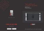 SQUATZ SQAPOLLO Apollo Fitness Board Instruction manual