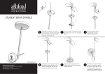 Ashford student drop spindle Quick Start Guide