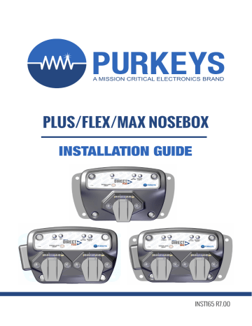 Maxon PLUS/FLEX/MAX NOSEBOX Installation Manual | Manualzz