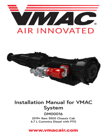 VMAC DM00016 DTM70 Installation Manual | Manualzz